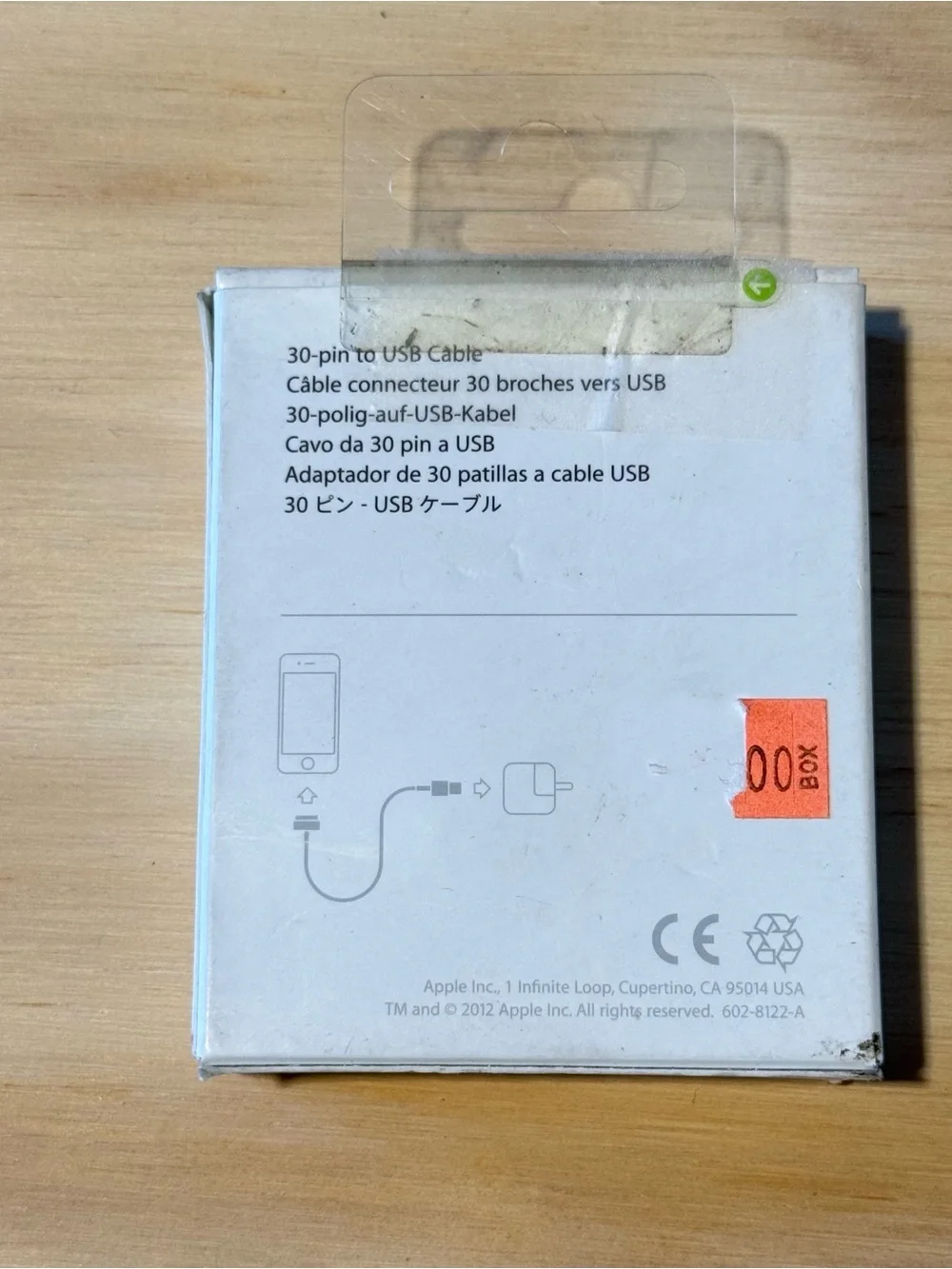 Genuine Sealed Apple 30 Pin To USB Cable GUARANTEED AUTHENTIC Read Info Below!